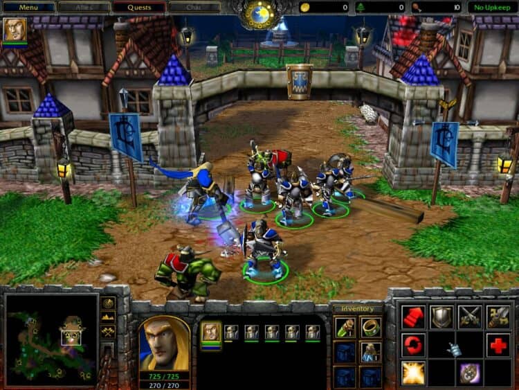 Как обыграть сильный компьютер в Warcraft 3?